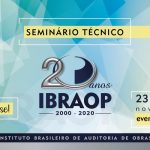 Capa de notícia: Evento online Instituto Brasileiro de Auditoria de Obras Públicas